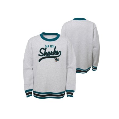 NHL, mikina, legends, crew, neck, pullover, SAN, JOSE, SHARKS, detská, junior